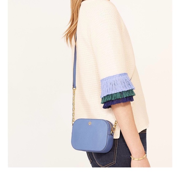 Tory Burch Pink and Gold Crossbody Bag - Picture 9 of 9